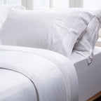 Σετ Παπλωματοθήκη 3τμχ Hauz Vegan Silk 260X250 White